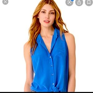 100p silk equipment slvs blouse